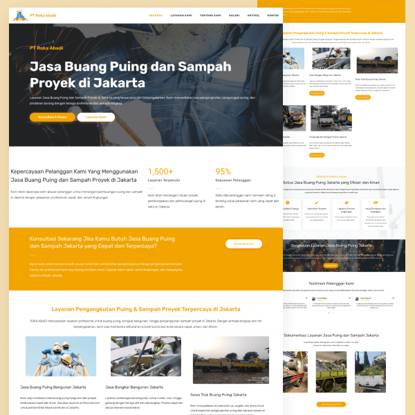 Jasa Puing dan Sampah Jakarta Waste Management