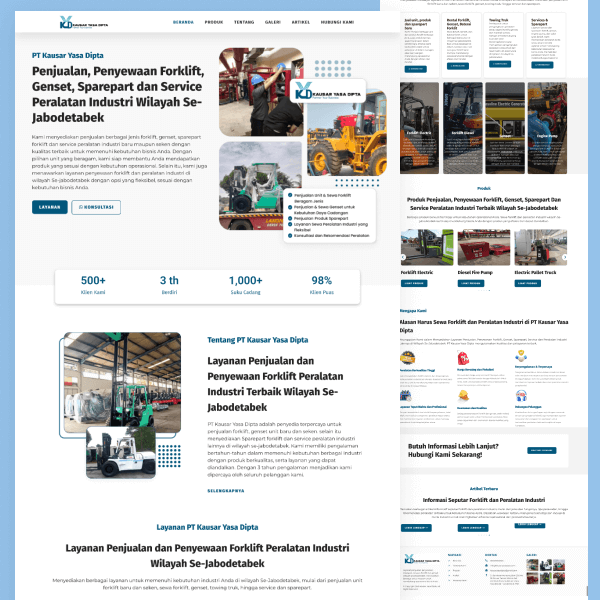 Kausarya Sadipta Forklift Products