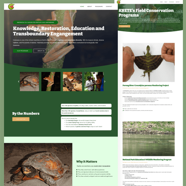 Kreteherper Indonesian Reptile Education