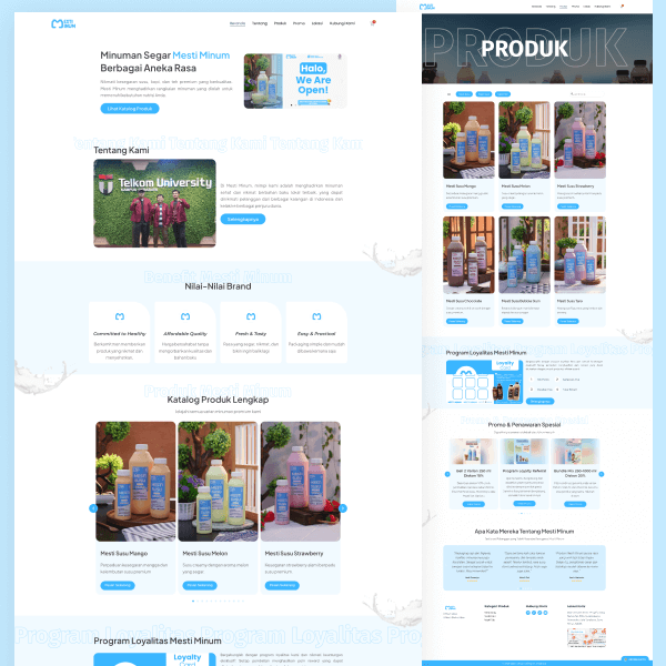 Mesti Minum Beverage Brand Product