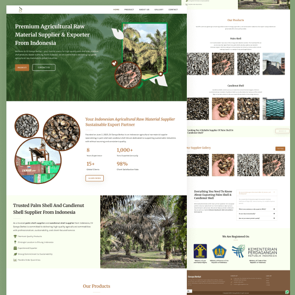 Soraya Berkat Agricultural Exporter