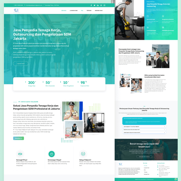 Vite DJ Outsourcing Services Website