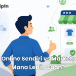Toko Online Sendiri vs Marketplace Mana Lebih Cuan