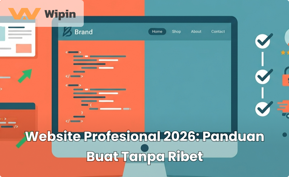 buat website profesional, website bisnis profesional, website profesional untuk bisnis, cara membuat website 2026