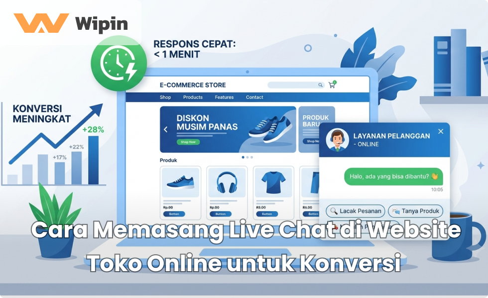 Cara Memasang Live Chat di Website Toko Online untuk Konversi