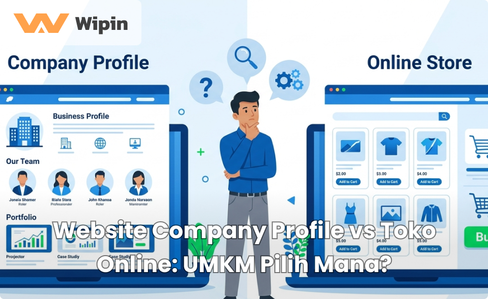Website Company Profile vs Toko Online: UMKM Pilih Mana?