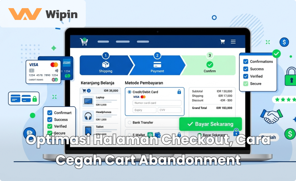 Optimasi Halaman Checkout, Cara Cegah Cart Abandonment