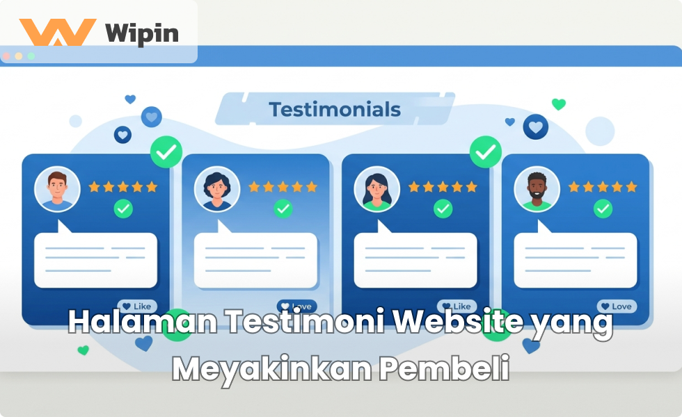 Halaman Testimoni Website yang Meyakinkan Pembeli