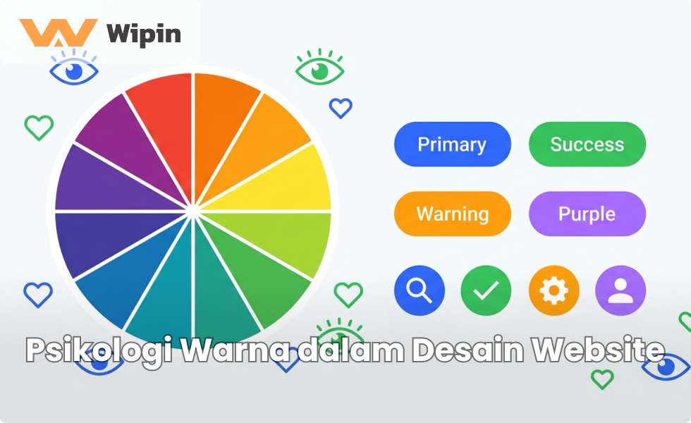 Psikologi Warna dalam Desain Website