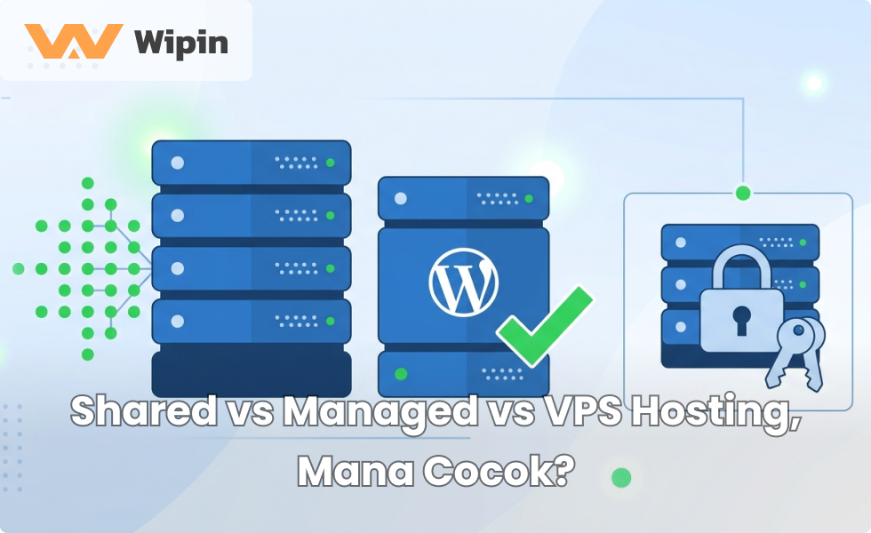 Shared vs Managed vs VPS Hosting, Mana Cocok?
